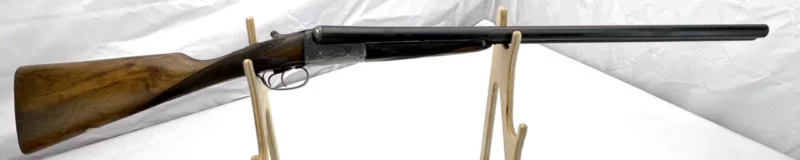 side by side 12ga shotgun Sabel Ejector Boxlock SN PG92179 - Image 3