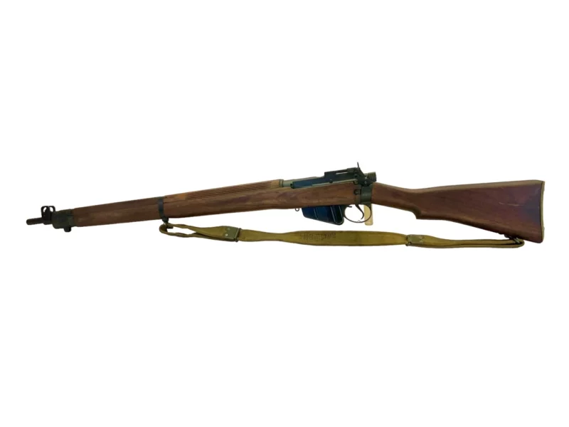 Navy Arms Enfield #4 Mk 1* .303 World War II French Resistance 1944 Dated "BS" and "PP" marked 1854matching serial number bolt PP - Image 20
