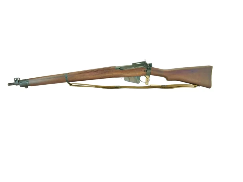 Navy Arms Enfield #4 Mk 1* .303 World War II French Resistance 1944 Dated "BS" and "PP" marked matching serial number bolt PP 1475 - Image 19
