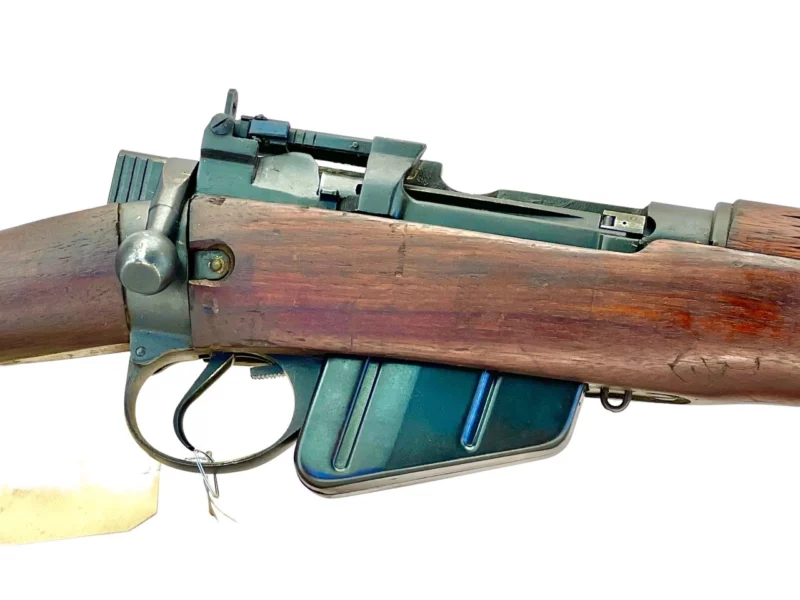 Navy Arms Enfield #4 Mk 1* .303 World War II French Resistance 1944 Dated "BS" marked matching serial number bolt PP 1350 - Image 10
