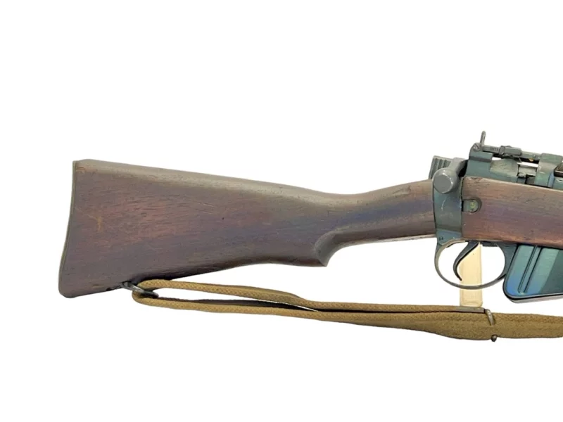 Navy Arms Enfield #4 Mk 1* .303 World War II French Resistance 1944 Dated "BS" and "PP" marked matching serial number bolt PP 1879 - Image 9