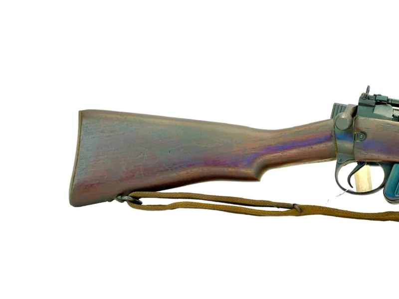 Navy Arms Enfield #4 Mk 1* .303 World War II French Resistance 1944 Dated "BS" and "PP" marked matching serial number bolt PP 0085 - Image 11
