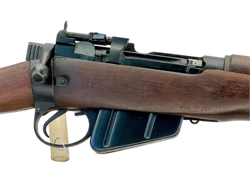 Navy Arms Enfield #4 Mk 1 .303 World War II French Resistance,1944 date "PP" marked, ROF(F) with matching bolt SN PP 0290 - Image 9