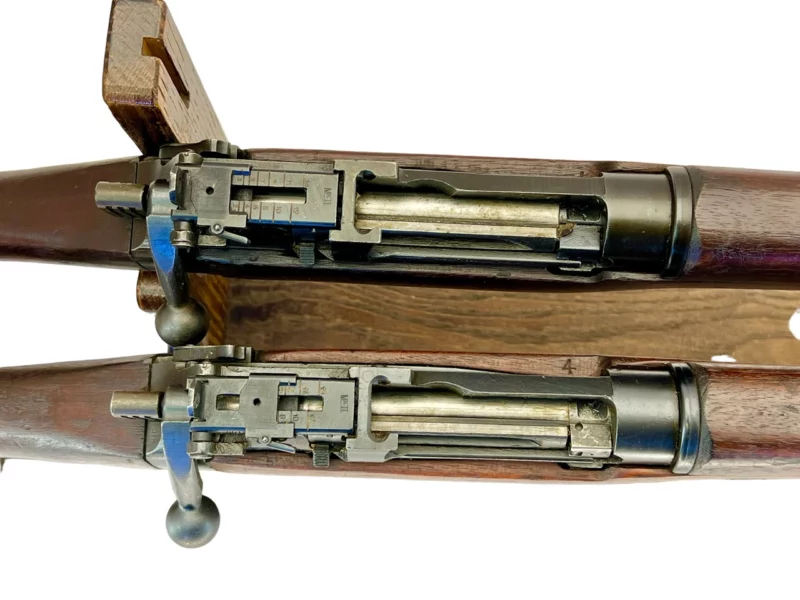 Navy Arms Enfield #4 Mk 1 .303 World War II French Resistance 1944 Dated consecutive serial numbered pair 36960/36961 - Image 12