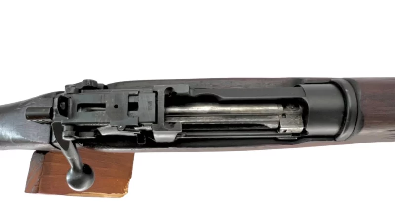 Navy Arms Enfield #4 Mk 1* .303 World War II French Resistance 1944 Dated "BT" and "PP" marked matching serial number bolt PP 0734 - Image 12
