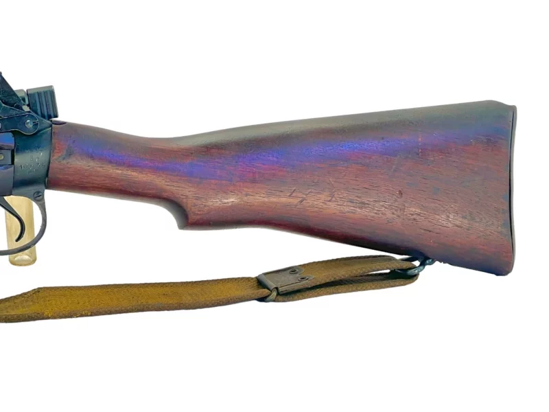 Navy Arms Enfield #4 Mk 1* .303 World War II French Resistance 1944 Dated "BT" and "PP" marked matching serial number bolt PP 0378 - Image 20