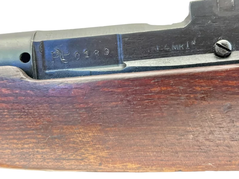 Navy Arms Enfield #4 Mk 1* .303 World War II French Resistance 1944 Dated "BS" and "PP" marked matching serial number bolt PP 0189 - Image 23