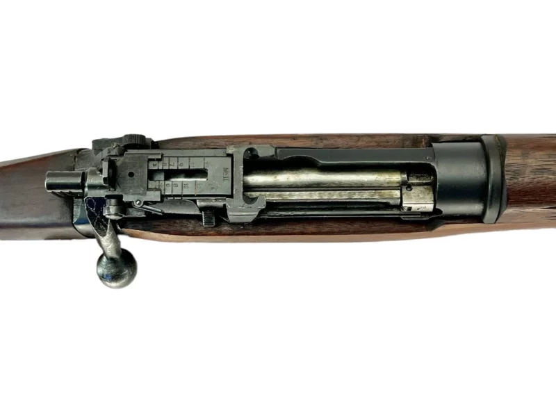 Navy Arms Enfield #4 Mk 1* .303 World War II French Resistance 1944 Dated "BS" and "PP" marked matching serial number bolt PP 1723 - Image 14
