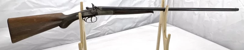 side by side 410ga hammer shotgun Belgium made SN 26941