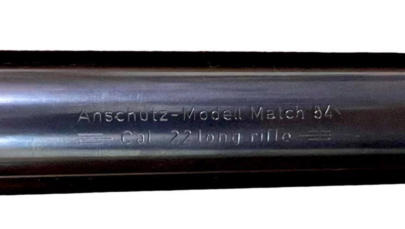 Anschutz Model 54 Match .22 rifle with factory sights - Image 6