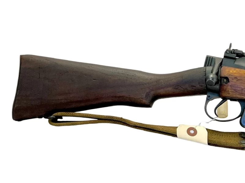 Navy Arms Enfield #4 Mk 1 .303 World War II French Resistance 1944 Dated "BU" "PP" marked matching serial number bolt PP 1981 - Image 9