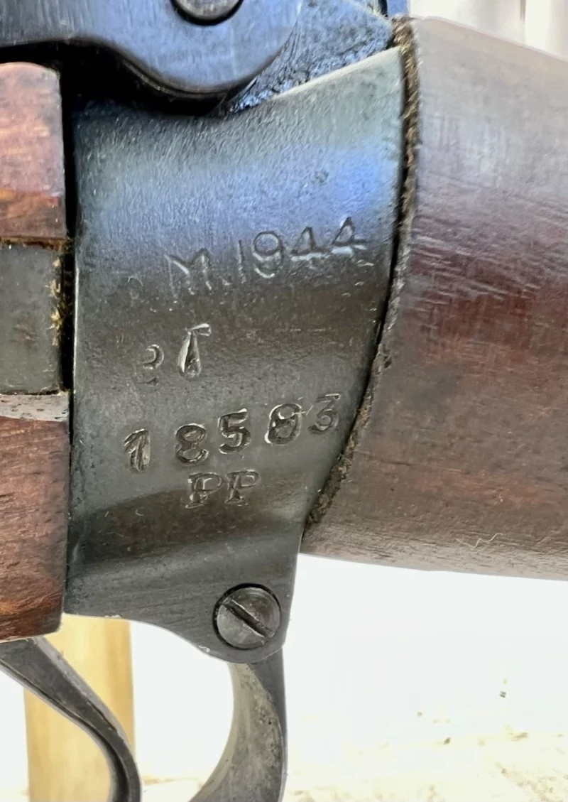 Navy Arms Enfield #4 Mk 1 .303 World War II French Resistance 1944 Dated "BT" and "PP" marked matching serial number bolt PP 1175 - Image 23