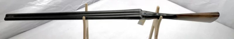 side by side 12ga shotgun British J. Thorpe Bartram Ejector Boxlock SN 3056 - Image 7