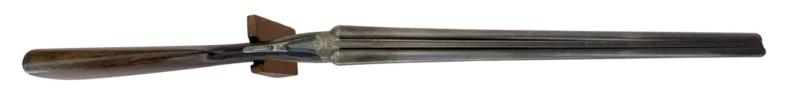 British Side by Side 12ga shotgun Westley Richards Boxlock Gold Letter - Image 4