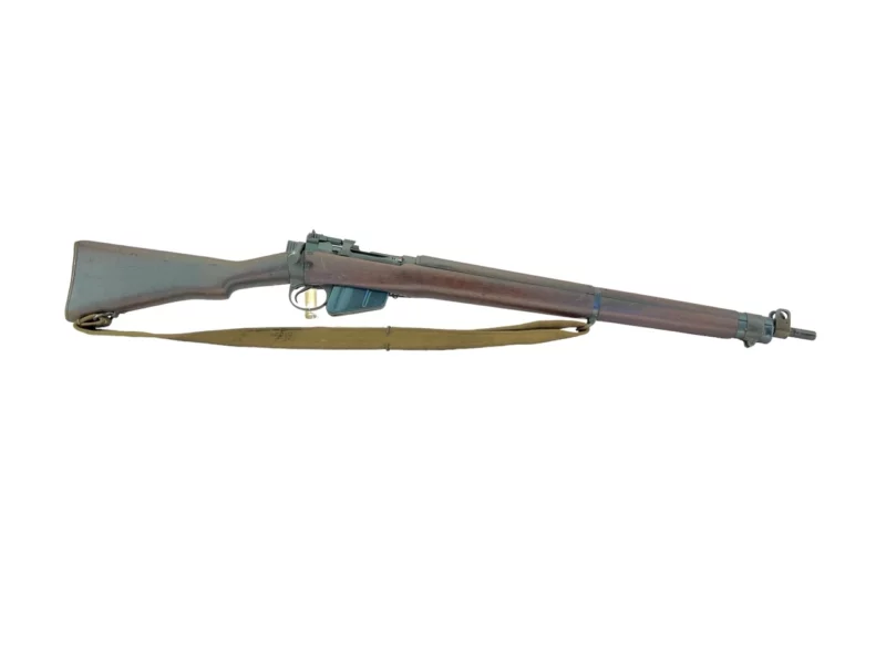 Navy Arms Enfield #4 Mk 1* .303 World War II French Resistance 1944 Dated "BT" and "PP" marked matching serial number bolt PP 1827 - Image 9