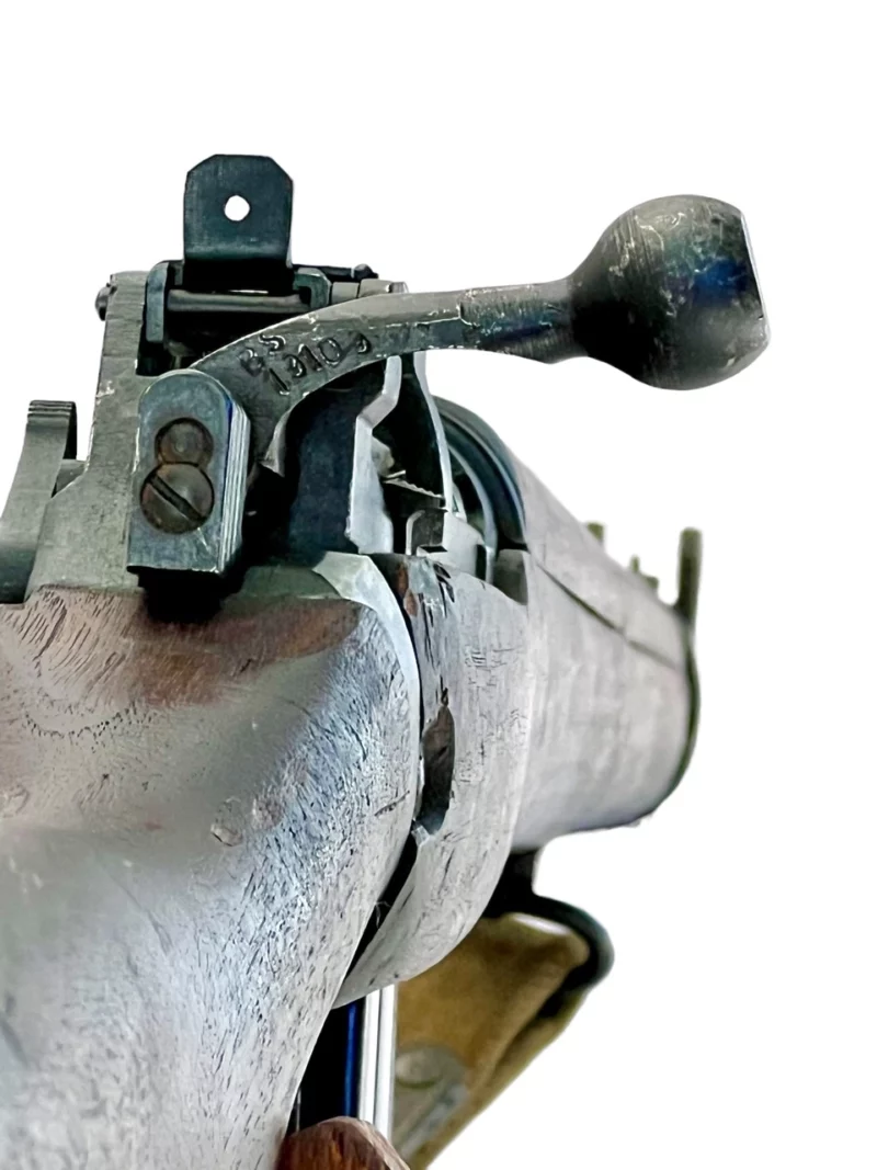 Navy Arms Enfield #4 Mk 1* .303 World War II French Resistance 1944 Dated "BS" and "PP" marked matching serial number bolt PP 0986 - Image 16