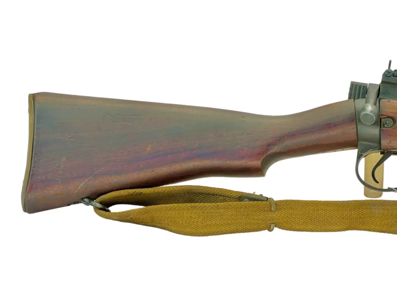 Navy Arms Enfield #4 Mk 1* .303 World War II French Resistance1944 Dated "BS" marked non-matching serial number bolt PP 1603 - Image 11