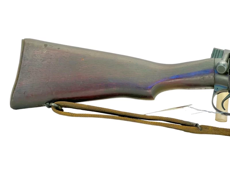 Navy Arms Enfield #4 Mk 1* .303 World War II French Resistance 1944 Dated "BS" and "PP" marked matching serial number bolt PP 0484 - Image 11