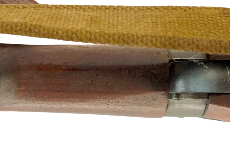 Navy Arms Enfield #4 Mk 1* .303 World War II French Resistance1944 Dated "BS" marked matching serial number bolt PP 1813 - Image 16