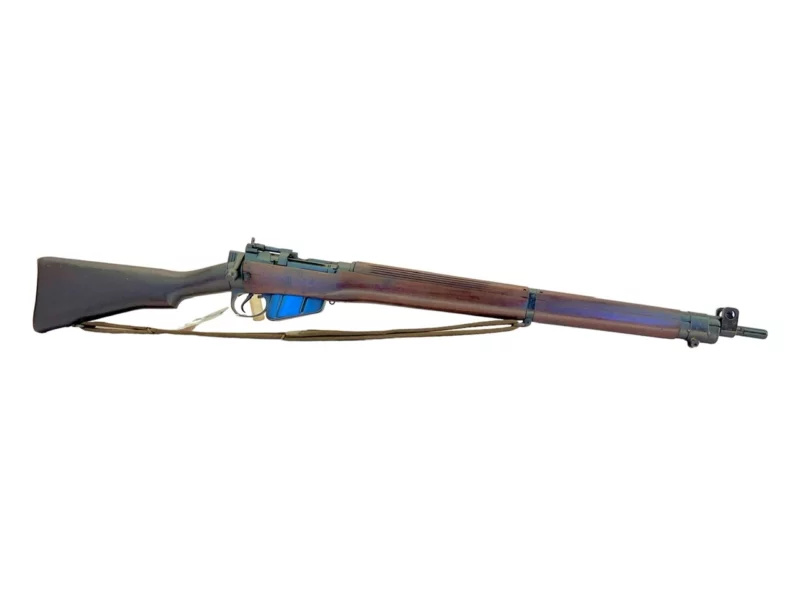 Navy Arms Enfield #4 Mk 1* .303 World War II French Resistance 1944 Dated "BS" marked matching serial number bolt PP 1932 - Image 9