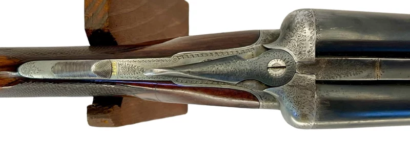 British Side by Side 12ga shotgun Williams & Powell - Image 5