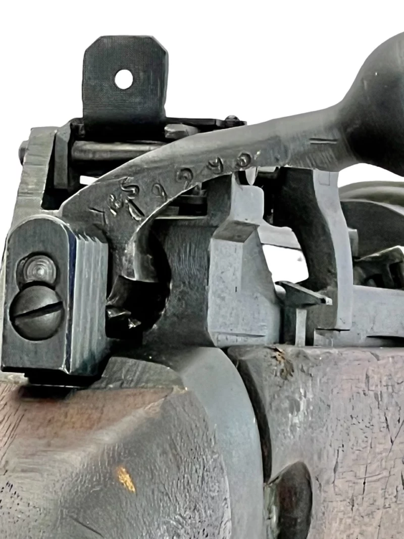 Navy Arms Enfield #4 Mk 1* .303 World War II French Resistance1944 Dated "BS" marked non-matching serial number bolt PP 1513 - Image 16