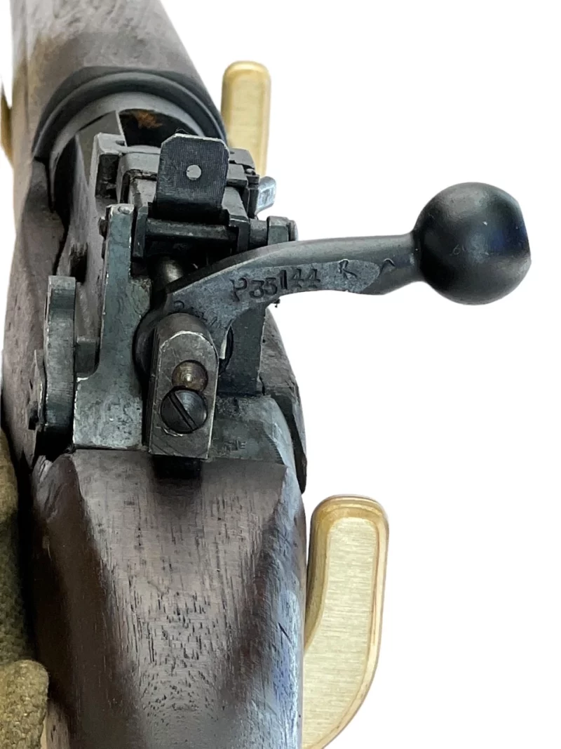 Navy Arms Enfield #4 Mk 1 .303 World War II French Resistance 1944 Dated consecutive serial numbered pair matching serial number bolt - Image 16