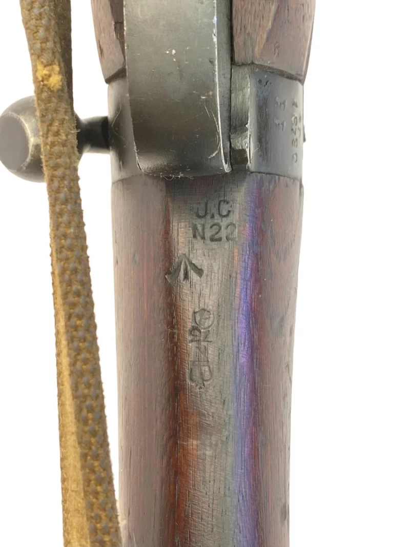 Navy Arms Enfield #4 Mk 1 .303 World War II French Resistance 1944 Dated "BT" and "PP" marked matching serial number bolt PP 0803 - Image 9