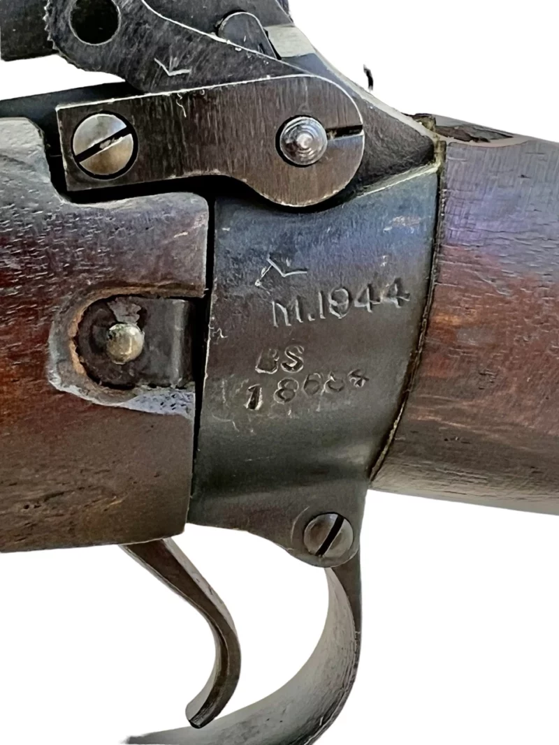 Navy Arms Enfield #4 Mk 1* .303 World War II French Resistance1944 Dated "BS" marked matching serial number bolt PP 1176 - Image 21