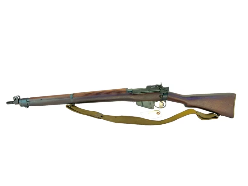 Navy Arms Enfield #4 Mk 1* .303 World War II French Resistance 1944 Dated "BS" marked matching serial number bolt PP 1135 - Image 20