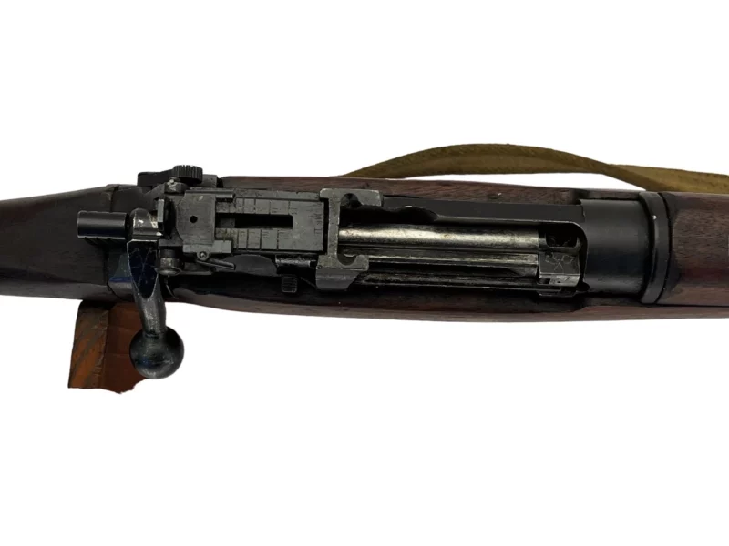 Navy Arms Enfield #4 Mk 1 .303 World War II French Resistance 1944 Dated "BT" and "PP" marked matching serial number bolt PP 1056 - Image 12
