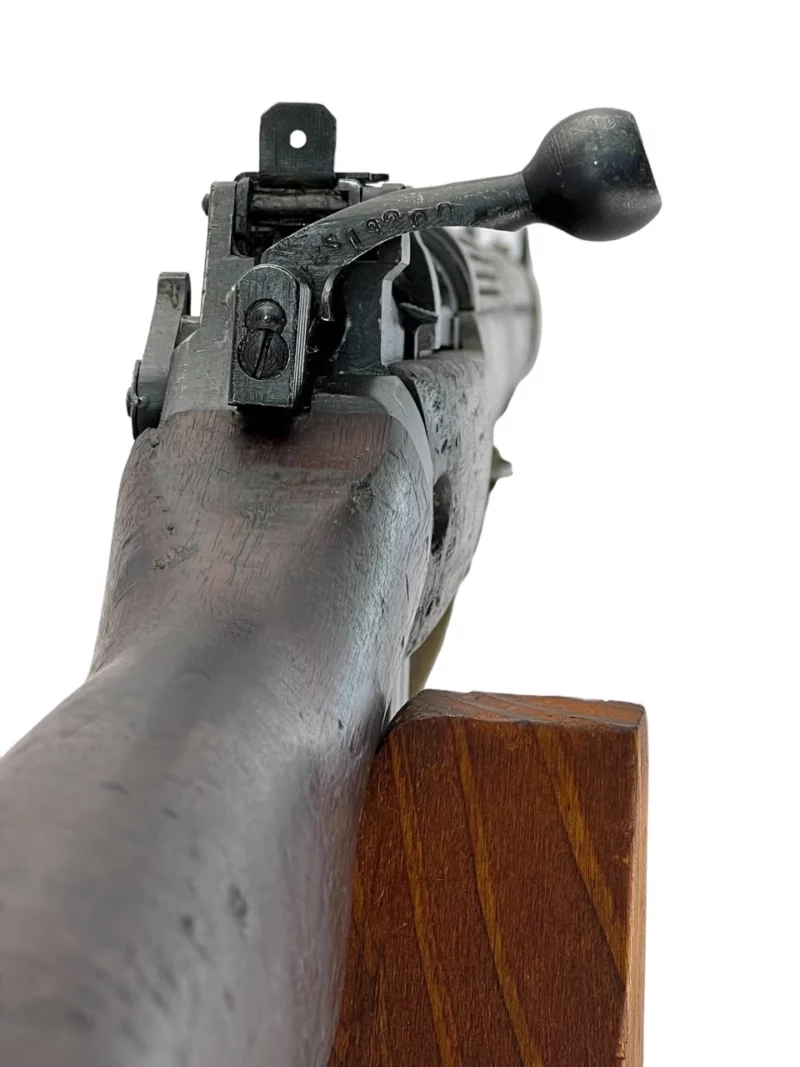 Navy Arms Enfield #4 Mk 1* .303 World War II French Resistance 1944 Dated "BS" and "PP" marked matching serial number bolt PP 1931 - Image 15