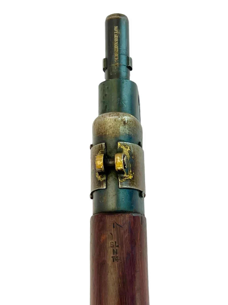 Navy Arms Enfield #4 Mk 1* .303 World War II French Resistance 1944 Dated "BS" and "PP" marked matching serial number bolt PP 0414 - Image 22