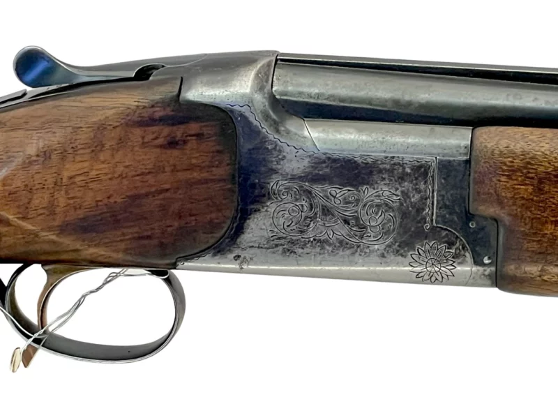 12ga O/U shotgun Miruku of Japan made (Winchester 101 type) single trigger good-VG condition SN 720561 - Image 4
