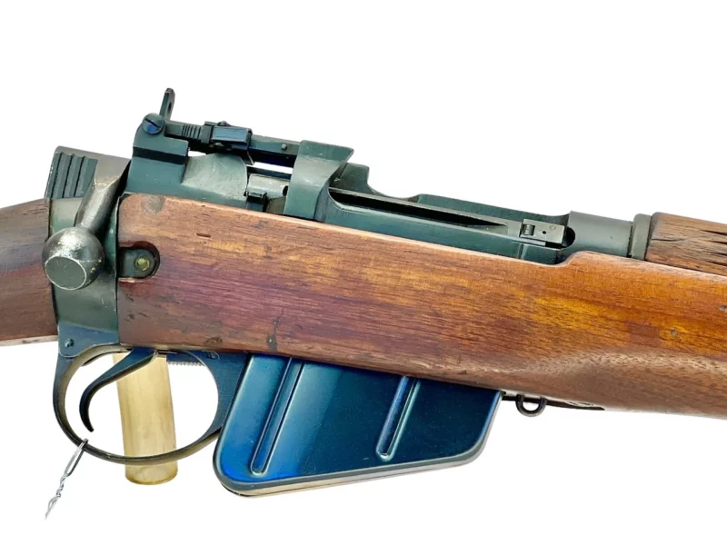 Navy Arms Enfield #4 Mk 1* .303 World War II French Resistance 1944 Dated "BS" marked matching serial number bolt PP 1305 - Image 12