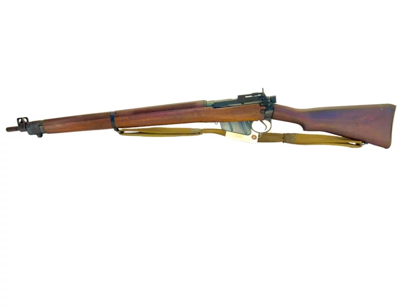 Navy Arms Enfield #4 Mk 1* .303 World War II French Resistance 1944 Dated "BT" and "PP" marked matching serial number bolt PP 0761 - Image 19