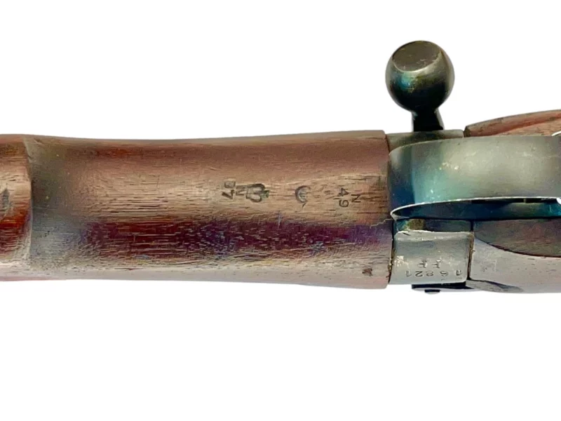 Navy Arms Enfield #4 Mk 1* .303 World War II French Resistance 1944 Dated "BS" and "PP" marked matching serial number bolt PP 0939 - Image 18