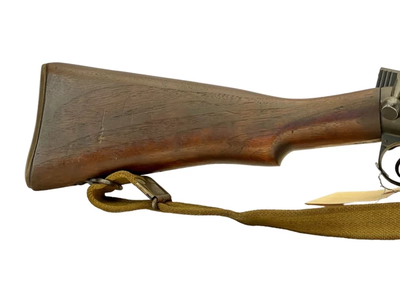 Navy Arms Enfield #4 Mk 1* .303 World War II French Resistance 1944 Dated "BS" marked matching serial number bolt PP 1758 - Image 11