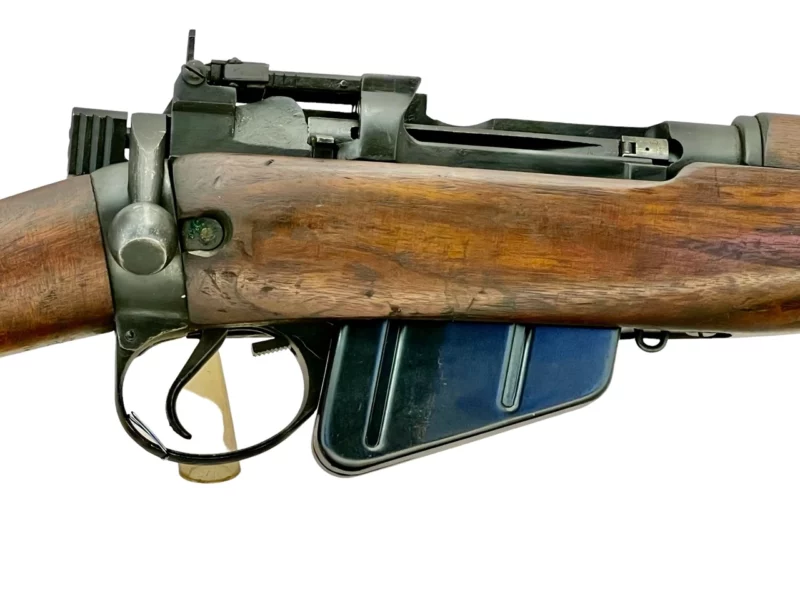 Navy Arms Enfield #4 Mk 1 .303 World War II French Resistance 1944 Dated "BT" and "PP" marked matching serial number bolt PP 1467 - Image 11