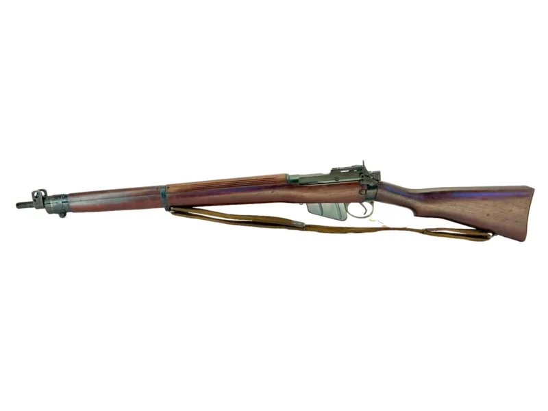 Navy Arms Enfield #4 Mk 1* .303 World War II French Resistance 1944 Dated "BS" and "PP" marked matching serial number bolt PP 351 - Image 17