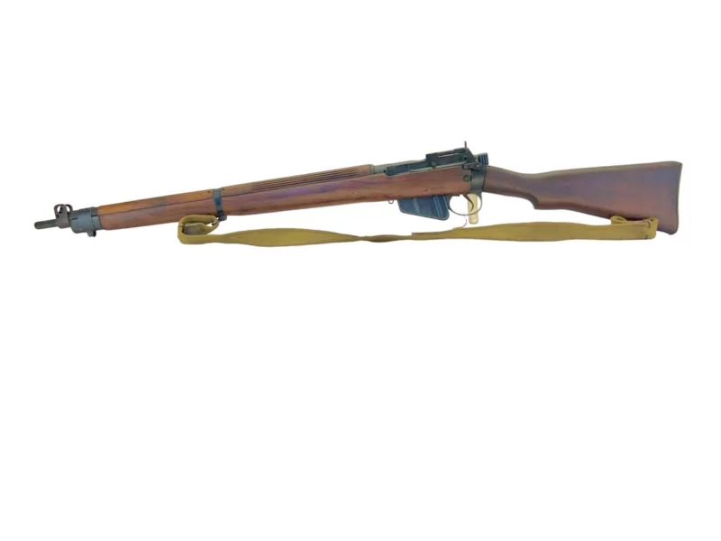 Navy Arms Enfield #4 Mk 1* .303 World War II French Resistance 1944 Dated "BS" and "PP" marked matching serial number bolt PP 1346 - Image 20