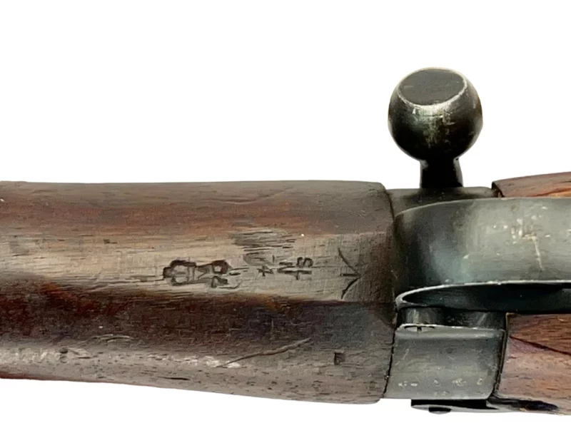 Navy Arms Enfield #4 Mk 1* .303 World War II French Resistance1944 Dated "BS" marked matching serial number bolt PP 1808 - Image 18