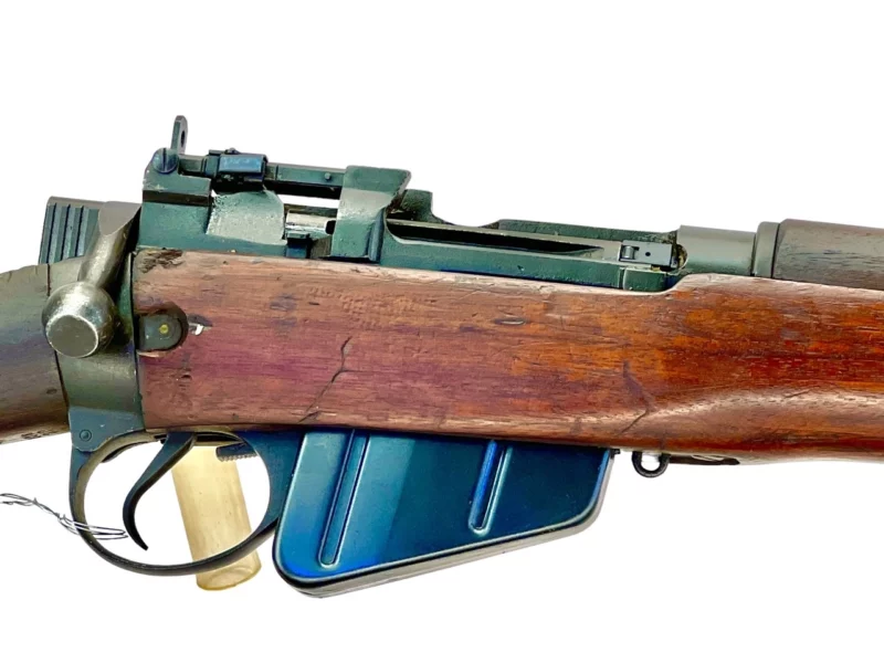 Navy Arms Enfield #4 Mk 1* .303 World War II French Resistance 1944 Dated "BT" and "PP" marked matching serial number bolt PP 1273 - Image 11