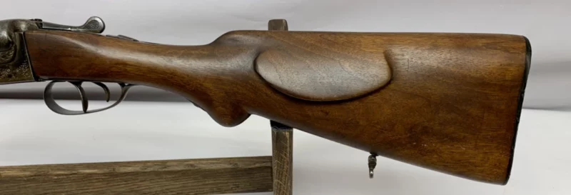 Coach Gun 18.75" .12 gauge Side by Side E. Dumoulin, Liege - Image 5