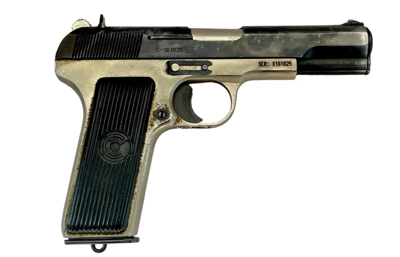 Zastava M57 Tokarev pistol factory 2-tone finish, VG condition, 7.62x25 with magazine SN X161625 - Image 3