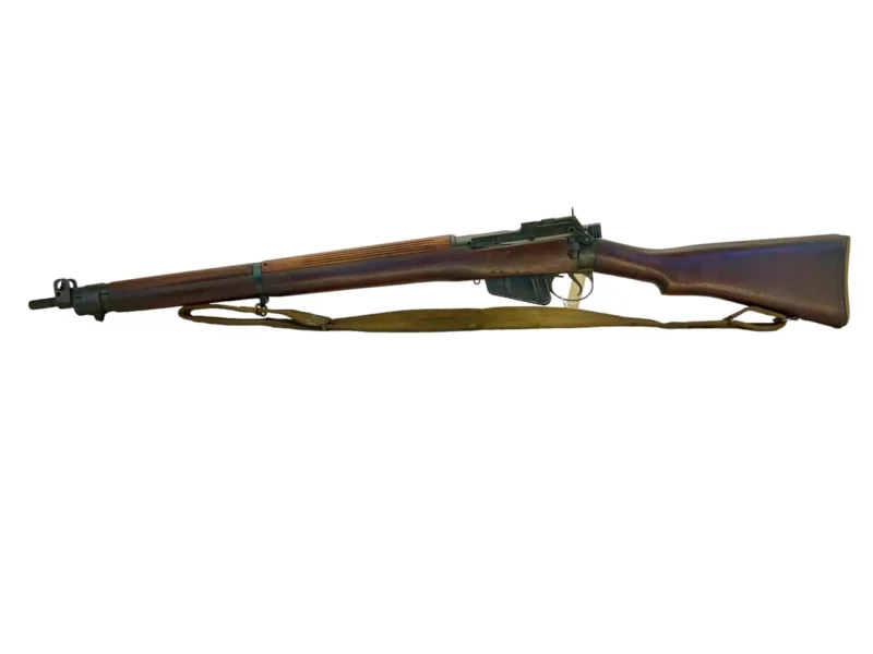 Navy Arms Enfield #4 Mk 1* .303 World War II French Resistance 1944 Dated "BS" marked matching serial number bolt PP 1758 - Image 19