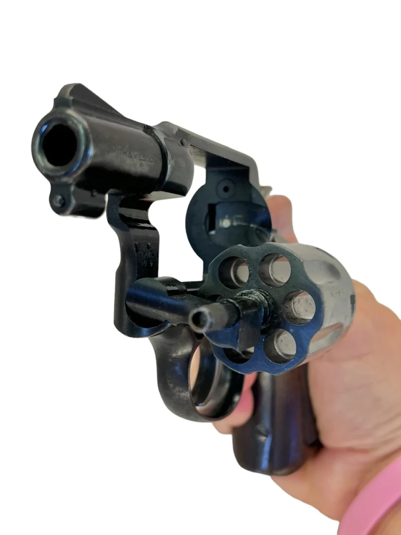 Smith & Wesson Model 10-5 revolver 2" barrel, 38spl., blue, 1970's mfg, SN D727853 - Image 7
