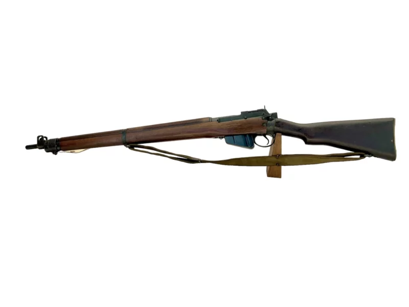 Navy Arms Enfield #4 Mk 1* .303 World War II French Resistance1944 Dated "BS" and "PP" marked non-matching serial number bolt PP 0661 - Image 20