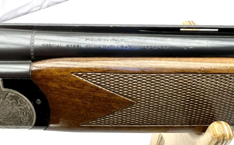 Over under 12ga shotgun Italian Barasingha 220 SN 4166092 - Image 4