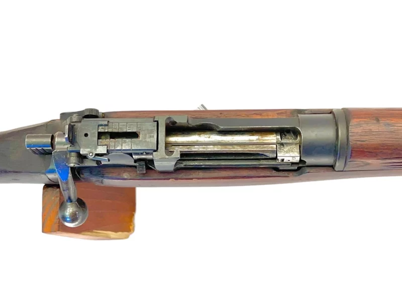 Navy Arms Enfield #4 Mk 1* .303 World War II French Resistance 1944 Dated "BS" marked matching serial number bolt PP 1904 - Image 14